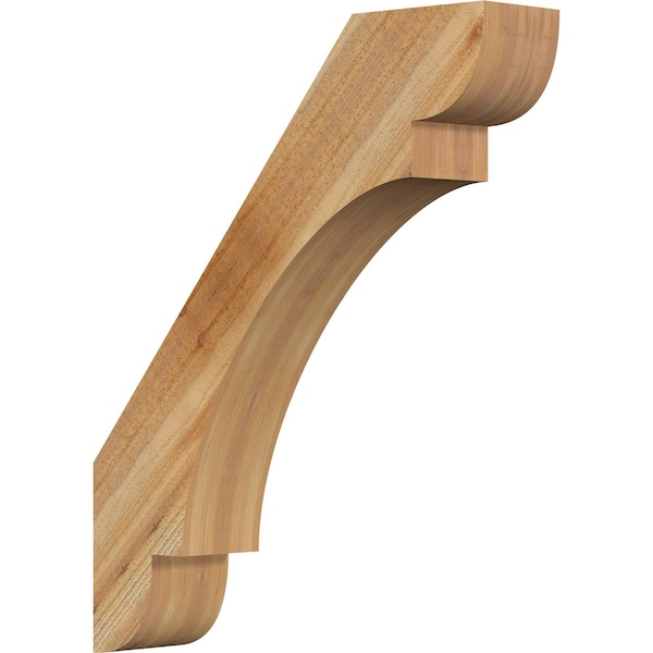 Ekena Millwork 6"W x 28"D x 34"H Olympic Rough Sawn Knee Brace, Western Red Cedar BRC06X28X34OLY00RWR - main